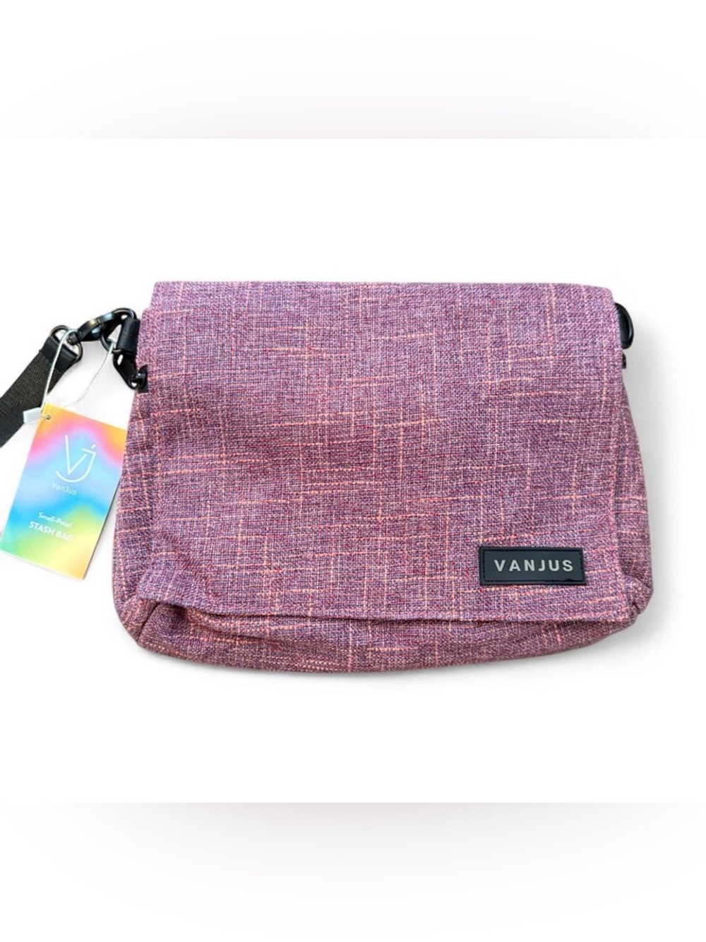 VANJUS smell proof bag. BNWT! Combination lock and crossbody strap included.